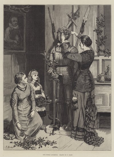 Vores ædle forfader af Frank Dadd